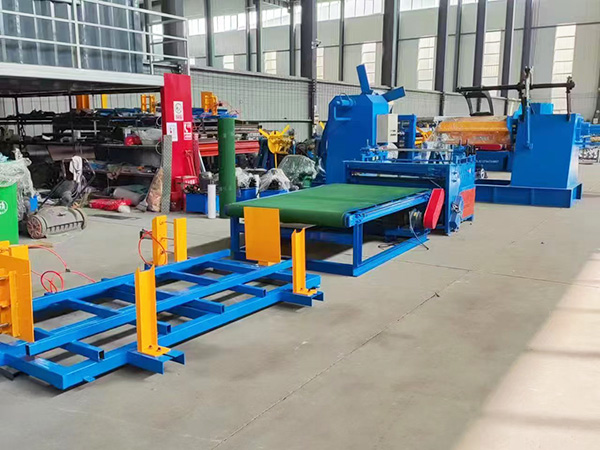 Uncoiler Leveler Shear Line